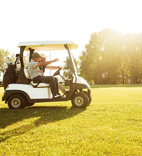 Tough Golf Player